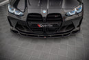 Maxton Design Front Ansatz V.2 für BMW M4 G82 / M3 G80 schwarz matt - Beast Performance Fahrzeugtechnik OHG