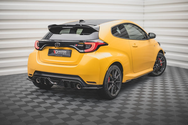 Maxton Design Heck Ansatz Flaps Diffusor V.3 für Toyota GR Yaris Mk4 schwarz Hochglanz - Beast Performance Fahrzeugtechnik OHG