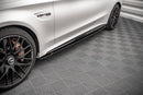 Maxton Design Seitenschweller Ansatz für V.1 für Mercedes-AMG C 63 AMG Coupe C205 Facelift Carbon Look - Beast Performance Fahrzeugtechnik OHG
