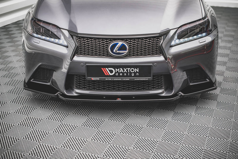 Maxton Design Front Ansatz V.1 für Lexus GS F Sport Mk4 (L10) Carbon Look - Beast Performance Fahrzeugtechnik OHG