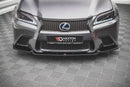 Maxton Design Front Ansatz V.1 für Lexus GS F Sport Mk4 (L10) schwarz Hochglanz - Beast Performance Fahrzeugtechnik OHG