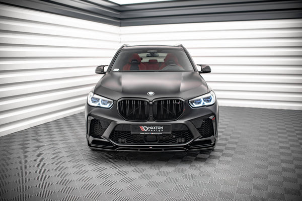 Maxton Design Front Ansatz V.3 für BMW  X5M F95 Carbon Look - Beast Performance Fahrzeugtechnik OHG