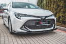 Maxton Design Front Ansatz V.2 für Toyota Corolla XII Touring Sports/ Hatchback Carbon Look - Beast Performance Fahrzeugtechnik OHG