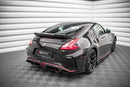 Maxton Design Mittlerer Diffusor Heck Ansatz für Nissan 370Z Nismo Facelift Carbon Look - Beast Performance Fahrzeugtechnik OHG