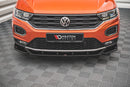 Maxton Design Front Ansatz V.1 für Volkswagen T-Roc Mk1 schwarz Hochglanz - Beast Performance Fahrzeugtechnik OHG