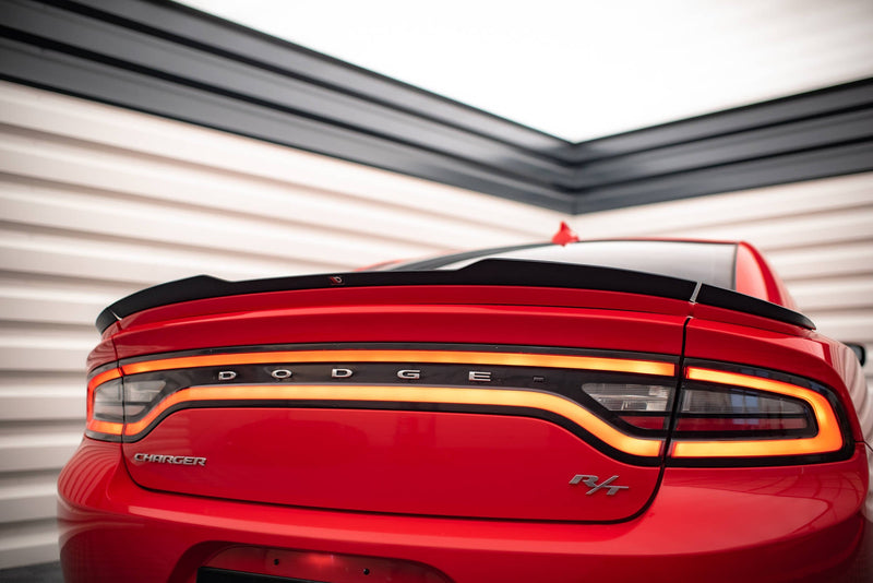 Maxton Design Spoiler CAP für Paket Dodge Charger RT Mk7 Facelift schwarz Hochglanz - Beast Performance Fahrzeugtechnik OHG