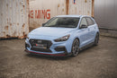 Maxton Design Front Ansatz V.3 für Hyundai I30 N Mk3 Hatchback/ Fastback schwarz Hochglanz - Beast Performance Fahrzeugtechnik OHG