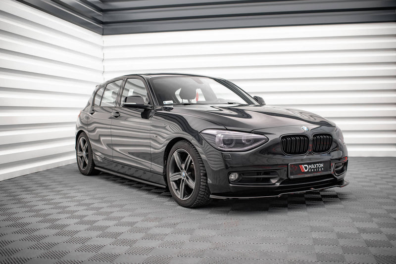Maxton Design Seitenschweller Ansatz für BMW 1er F20 schwarz matt - Beast Performance Fahrzeugtechnik OHG