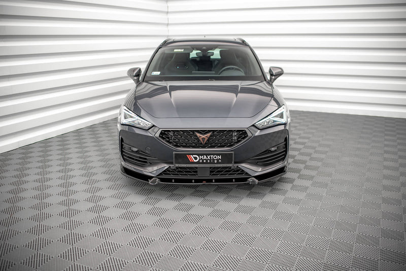 Maxton Design Front Ansatz V.1 für Cupra Leon schwarz matt - Beast Performance Fahrzeugtechnik OHG
