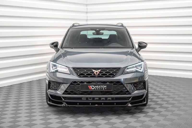 Maxton Design Front Ansatz V.1 für Cupra Ateca schwarz matt - Beast Performance Fahrzeugtechnik OHG