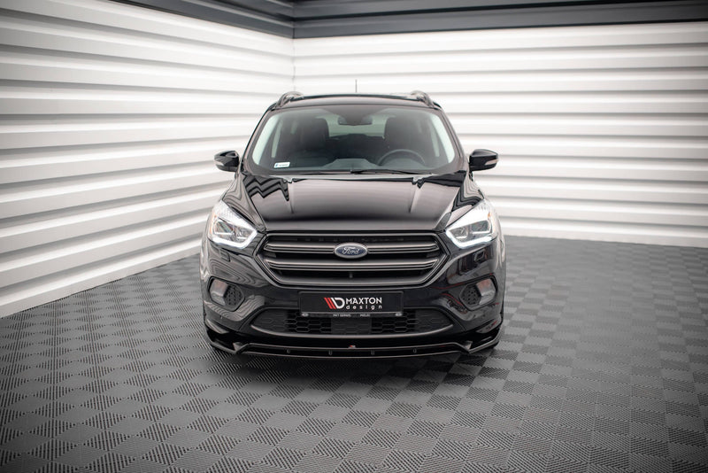 Maxton Design Front Ansatz V.1 für Ford Escape ST-Line Mk3 Carbon Look - Beast Performance Fahrzeugtechnik OHG