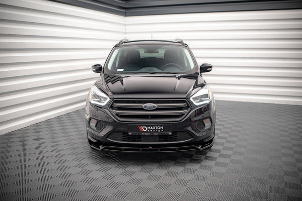 Maxton Design Front Ansatz V.1 für Ford Escape ST-Line Mk3 schwarz Hochglanz - Beast Performance Fahrzeugtechnik OHG