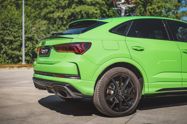 Maxton Design Heck Ansatz Flaps Diffusor für Audi RSQ3 F3 schwarz Hochglanz - Beast Performance Fahrzeugtechnik OHG