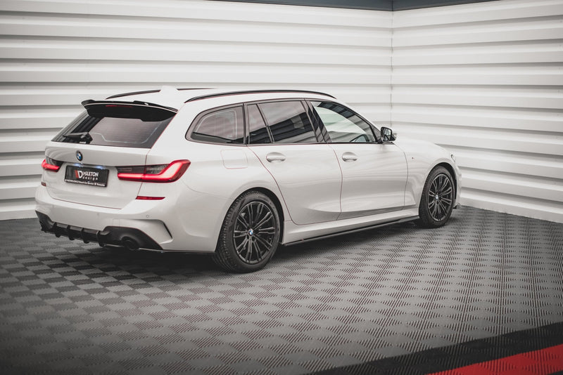 Maxton Design Seitenschweller Ansatz für V.2 für BMW 3er G20 / G21 M-Paket schwarz matt - Beast Performance Fahrzeugtechnik OHG