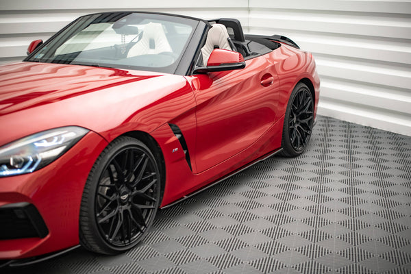 Maxton Design Seitenschweller Ansatz für BMW Z4 M-Paket G29 Carbon Look - Beast Performance Fahrzeugtechnik OHG