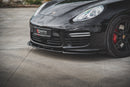 Maxton Design Front Ansatz V.1 für Porsche Panamera Turbo 970 Facelift schwarz matt - Beast Performance Fahrzeugtechnik OHG