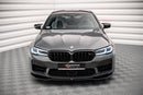 Maxton Design Front Ansatz V.2 für BMW M5 F90 Facelift schwarz matt - Beast Performance Fahrzeugtechnik OHG