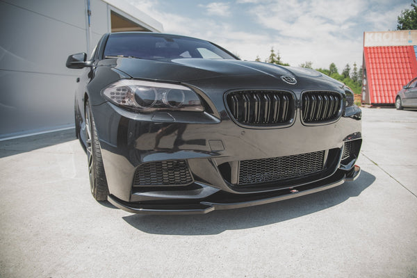 Maxton Design Front Ansatz V.4 für BMW 5er F10/F11 M-Paket schwarz matt - Beast Performance Fahrzeugtechnik OHG