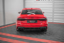 Maxton Design Mittlerer Diffusor Heck Ansatz für Audi S7 C8 Carbon Look - Beast Performance Fahrzeugtechnik OHG