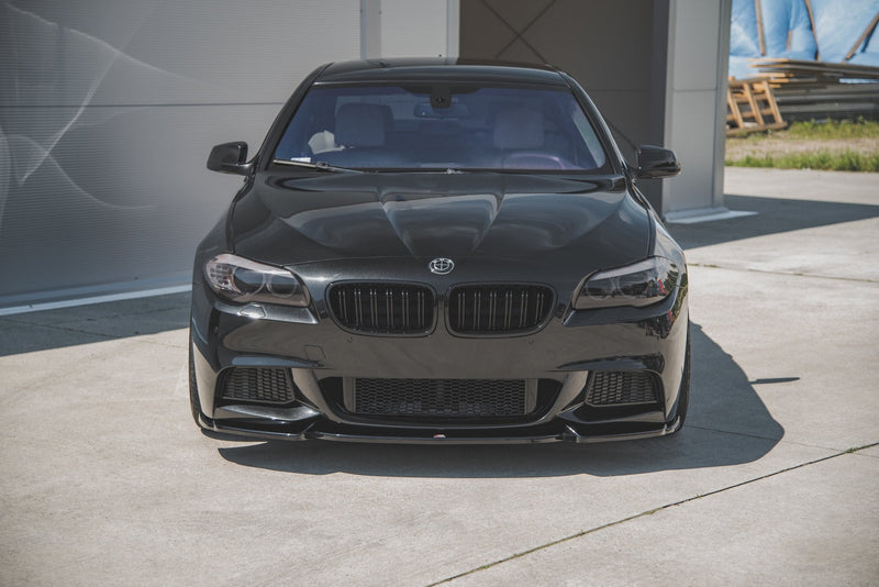 Maxton Design Front Ansatz V.3 für BMW 5er F10/F11 M-Paket schwarz matt - Beast Performance Fahrzeugtechnik OHG