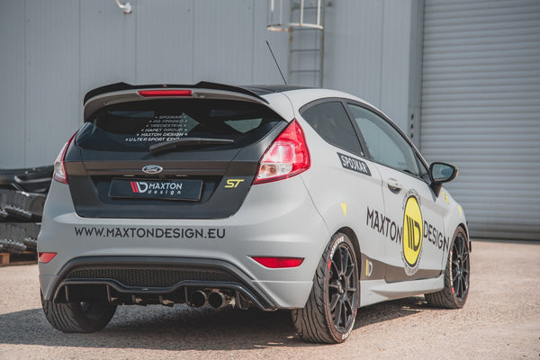 Maxton Design Spoiler CAP für Ford Fiesta ST Mk7 FL Carbon Look - Beast Performance Fahrzeugtechnik OHG