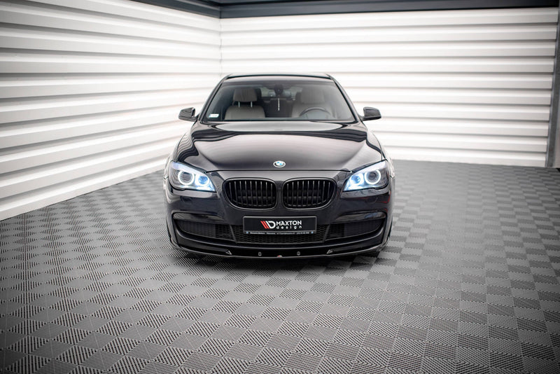 Maxton Design Front Ansatz V.2 für BMW 7 M-Paket F01 schwarz Hochglanz - Beast Performance Fahrzeugtechnik OHG