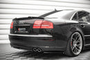 Maxton Design Heck Ansatz Flaps Diffusor für Audi S8 D3 schwarz Hochglanz - Beast Performance Fahrzeugtechnik OHG