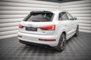 Maxton Design Spoiler CAP für Audi Q3 S-Line 8U Facelift schwarz matt - Beast Performance Fahrzeugtechnik OHG