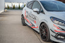 Maxton Design Seitenschweller Ansatz für V.4 Ford Fiesta Mk8 ST / ST-Line schwarz Hochglanz - Beast Performance Fahrzeugtechnik OHG