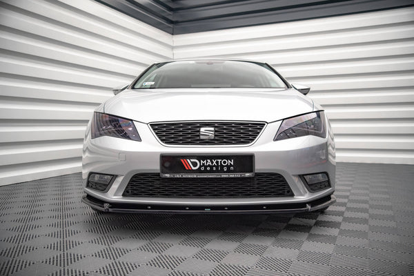 Maxton Design Front Ansatz V.1 für Seat Leon Mk3 Carbon Look - Beast Performance Fahrzeugtechnik OHG