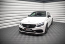Maxton Design Front Ansatz V.2 für Mercedes-AMG C63 Coupe C205 Facelift schwarz matt - Beast Performance Fahrzeugtechnik OHG