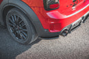 Maxton Design Heck Ansatz Flaps Diffusor für Mini Countryman Mk2 F60 JCW schwarz matt - Beast Performance Fahrzeugtechnik OHG