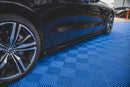 Maxton Design Seitenschweller Ansatz für V.1 für Volvo S60/V60 R-Design Mk3 Carbon Look - Beast Performance Fahrzeugtechnik OHG
