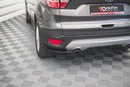Maxton Design Heck Ansatz Flaps Diffusor für Ford Escape Mk3 schwarz matt - Beast Performance Fahrzeugtechnik OHG