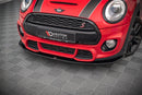 Maxton Design Front Ansatz für Mini Cooper S John Cooper Works F56 schwarz Hochglanz - Beast Performance Fahrzeugtechnik OHG