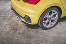 Maxton Design Heck Ansatz Flaps Diffusor für Audi A1 S-Line GB Carbon Look - Beast Performance Fahrzeugtechnik OHG
