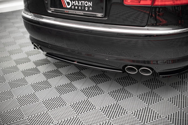 Maxton Design Mittlerer Diffusor Heck Ansatz für Audi S8 D3 Carbon Look - Beast Performance Fahrzeugtechnik OHG