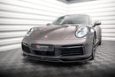 Maxton Design Front Ansatz für Porsche 911 Carrera 4S 992 Carbon Look - Beast Performance Fahrzeugtechnik OHG