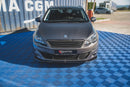 Maxton Design Front Ansatz V.1 für Peugeot 308 Mk2 Facelift schwarz matt - Beast Performance Fahrzeugtechnik OHG