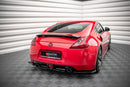 Maxton Design Mittlerer Diffusor Heck Ansatz für Nissan 370Z Facelift Carbon Look - Beast Performance Fahrzeugtechnik OHG