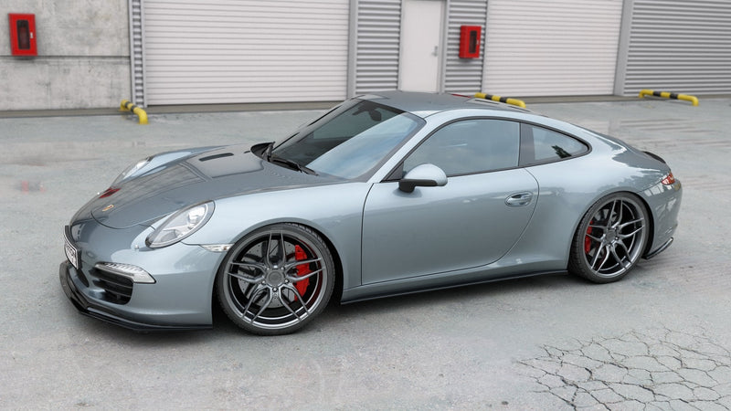 Maxton Design Seitenschweller Ansatz für Porsche 911 Carrera 991 Carbon Look - Beast Performance Fahrzeugtechnik OHG