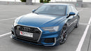 Maxton Design Front Ansatz V.2 für Audi A6 S-Line / S6 C8  schwarz Hochglanz - Beast Performance Fahrzeugtechnik OHG
