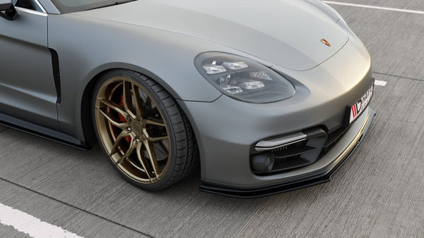 Maxton Design Front Ansatz für Porsche Panamera GTS 971 Carbon Look - Beast Performance Fahrzeugtechnik OHG