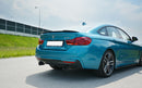 Maxton Design Spoiler CAP für BMW 4er F36 GRAN COUPÃƒâ€° schwarz matt - Beast Performance Fahrzeugtechnik OHG