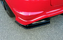 Maxton Design Heck Ansatz Flaps Diffusor für HONDA CIVIC VIII TYPE-R GP schwarz matt - Beast Performance Fahrzeugtechnik OHG