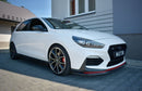 Maxton Design Front Splitter V.2 Hyundai I30 N Mk3 Hatchback / Fastback schwarz Hochglanz - Beast Performance Fahrzeugtechnik OHG