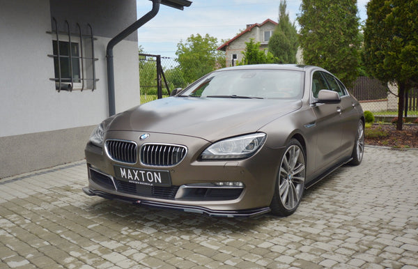 Maxton Design Front Ansatz für BMW 6er GRAN COUPÃƒâ€° schwarz Hochglanz - Beast Performance Fahrzeugtechnik OHG