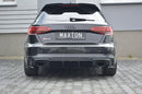 Maxton Design Diffusor Heck Ansatz für Audi RS3 8V FL Sportback Carbon Look - Beast Performance Fahrzeugtechnik OHG