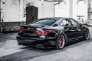 Maxton Design Mittlerer Diffusor Heck Ansatz DTM Look für Lexus LS Mk4 Facelift Carbon Look - Beast Performance Fahrzeugtechnik OHG