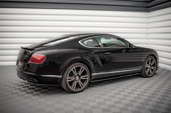 Maxton Design Seitenschweller Ansatz für Bentley Continental GT V8 S Mk2 Carbon Look - Beast Performance Fahrzeugtechnik OHG